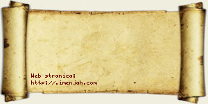 Una Baletić vizit kartica